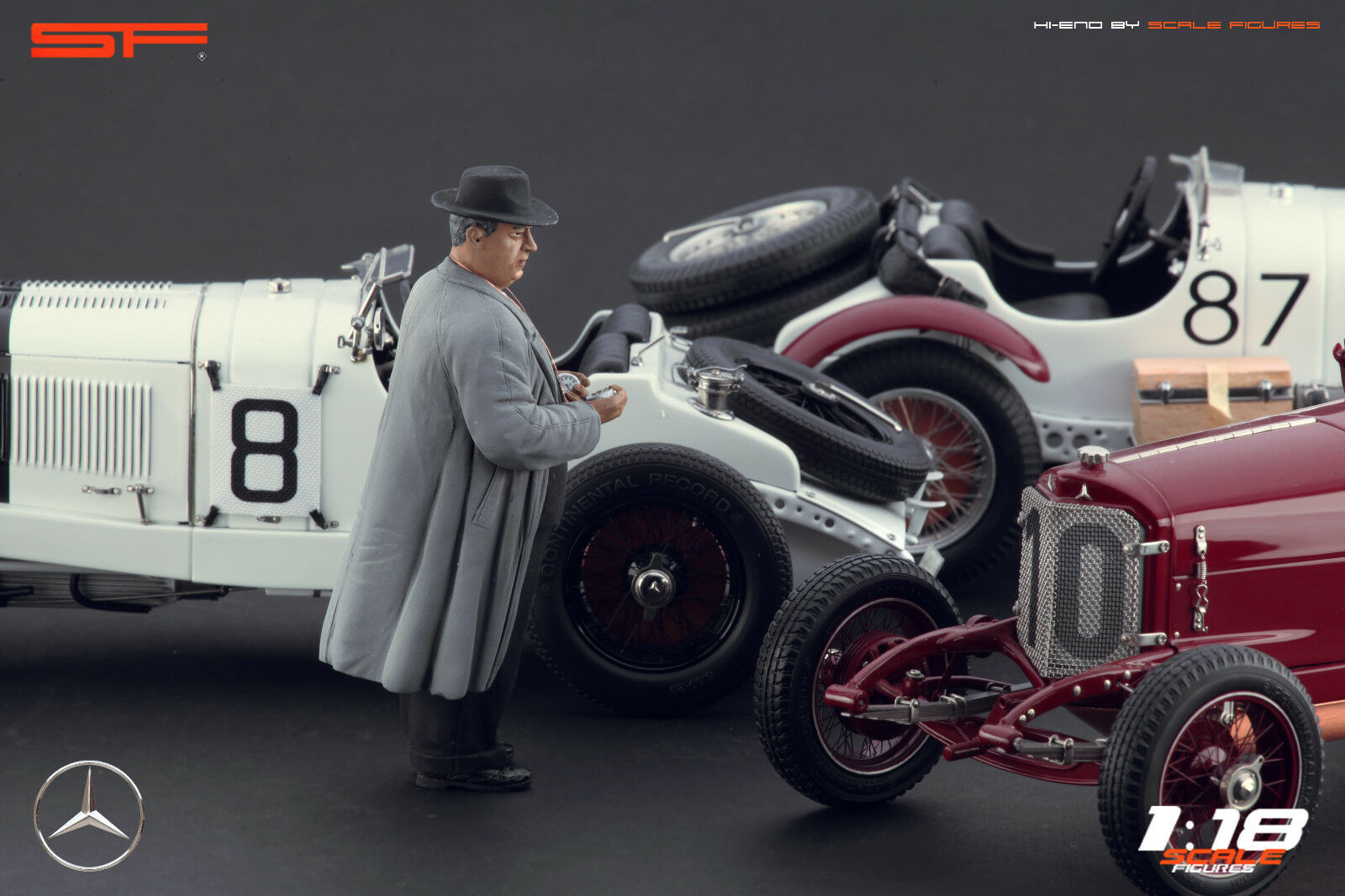 1/18 Alfred Neubauer von SF Scale Figures - Handarbeit -