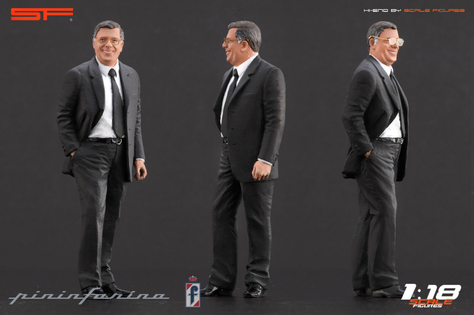 1/18 Konstrukteur PININFARINAl von SF Scale Figures - Handarbeit -