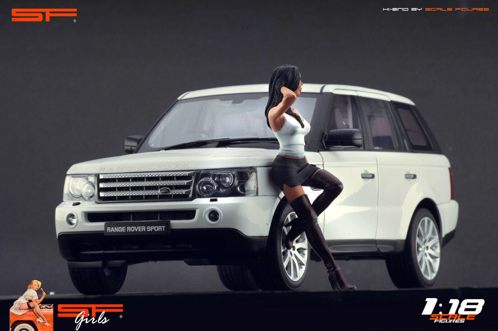 1/18 Posing Girl 2 von SF Scale Figures - Handarbeit -