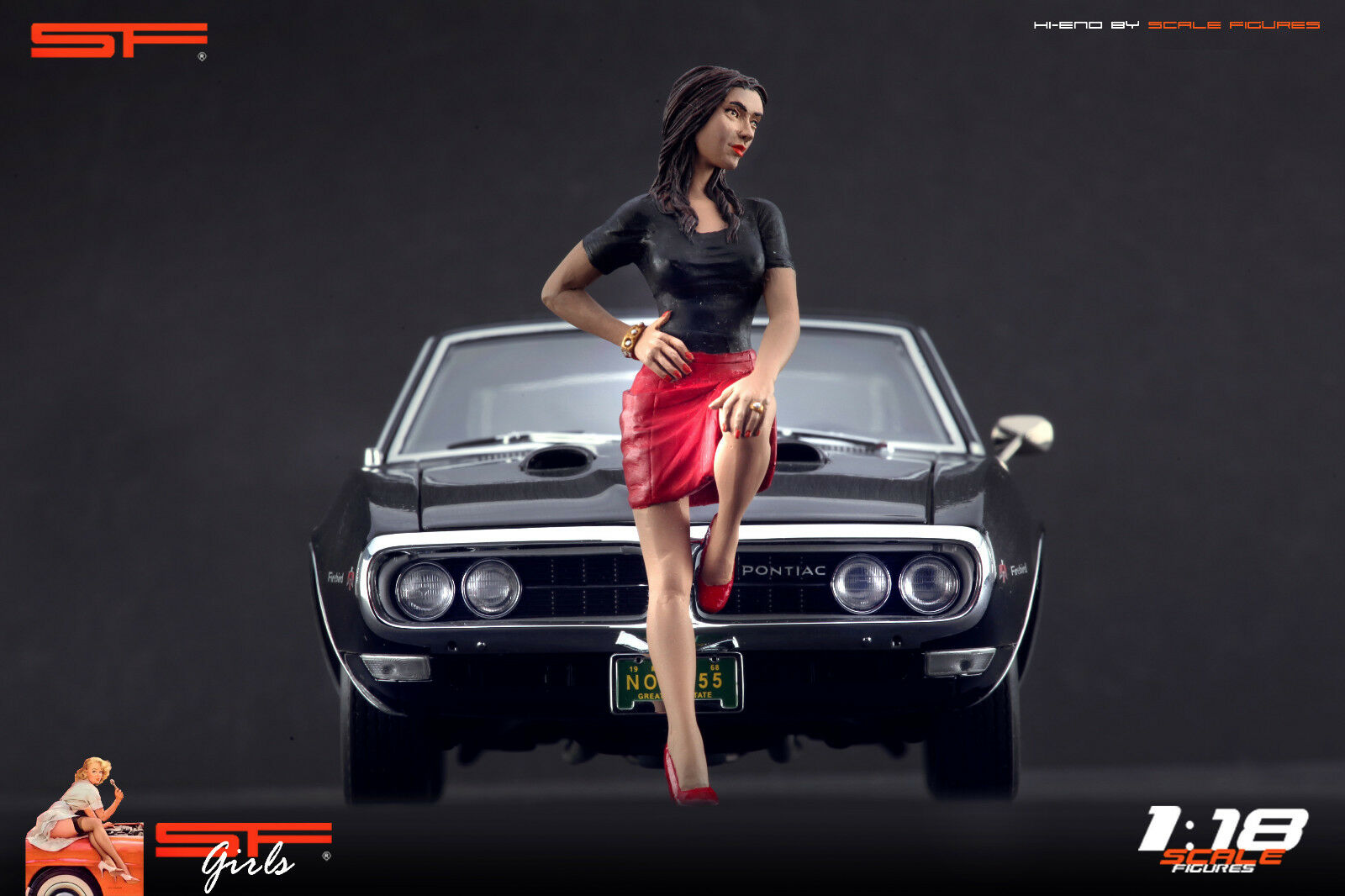 1/18 Posing Girl 3 von SF Scale Figures - Handarbeit -