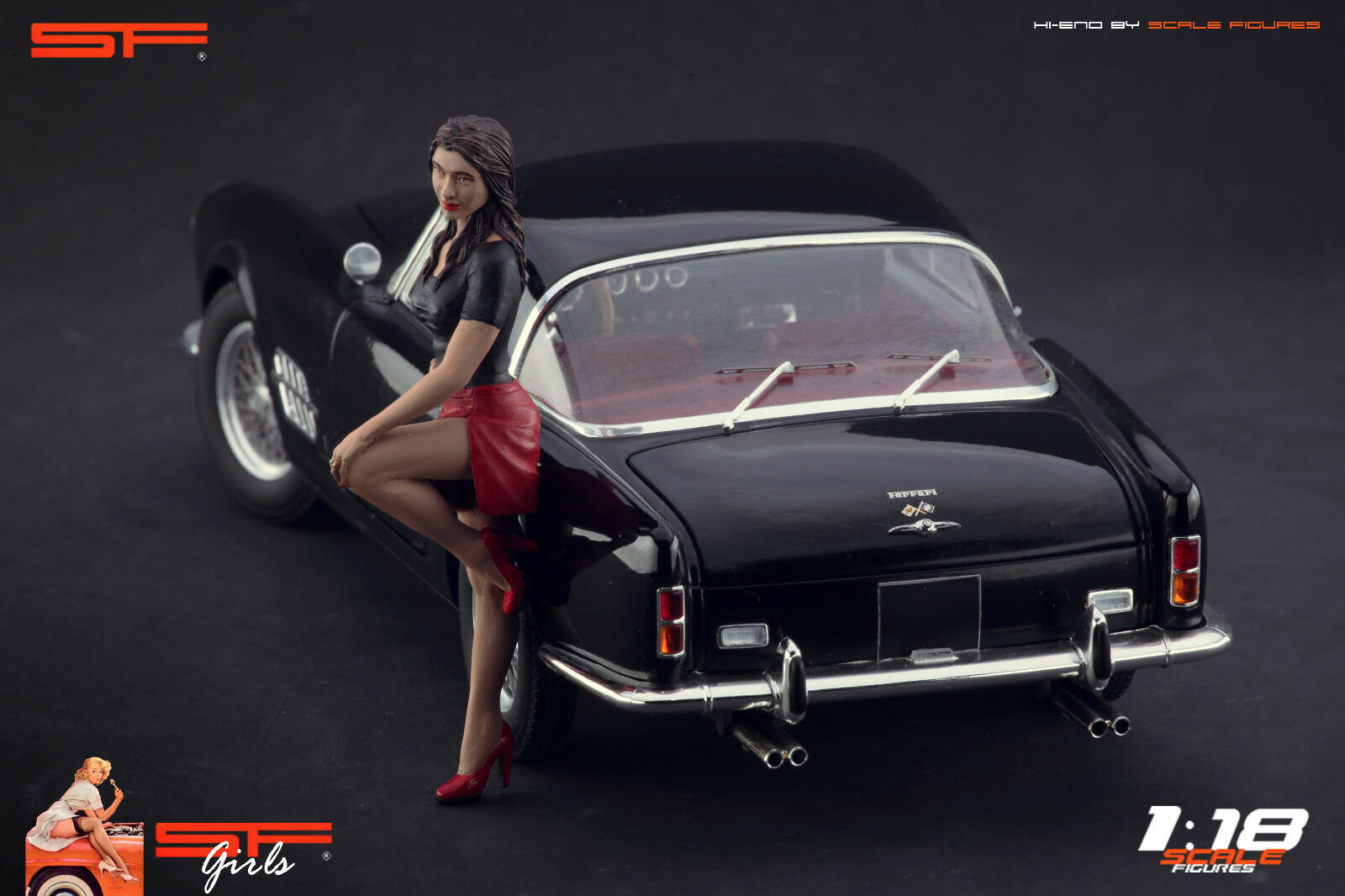 1/18 Posing Girl 3 von SF Scale Figures - Handarbeit -