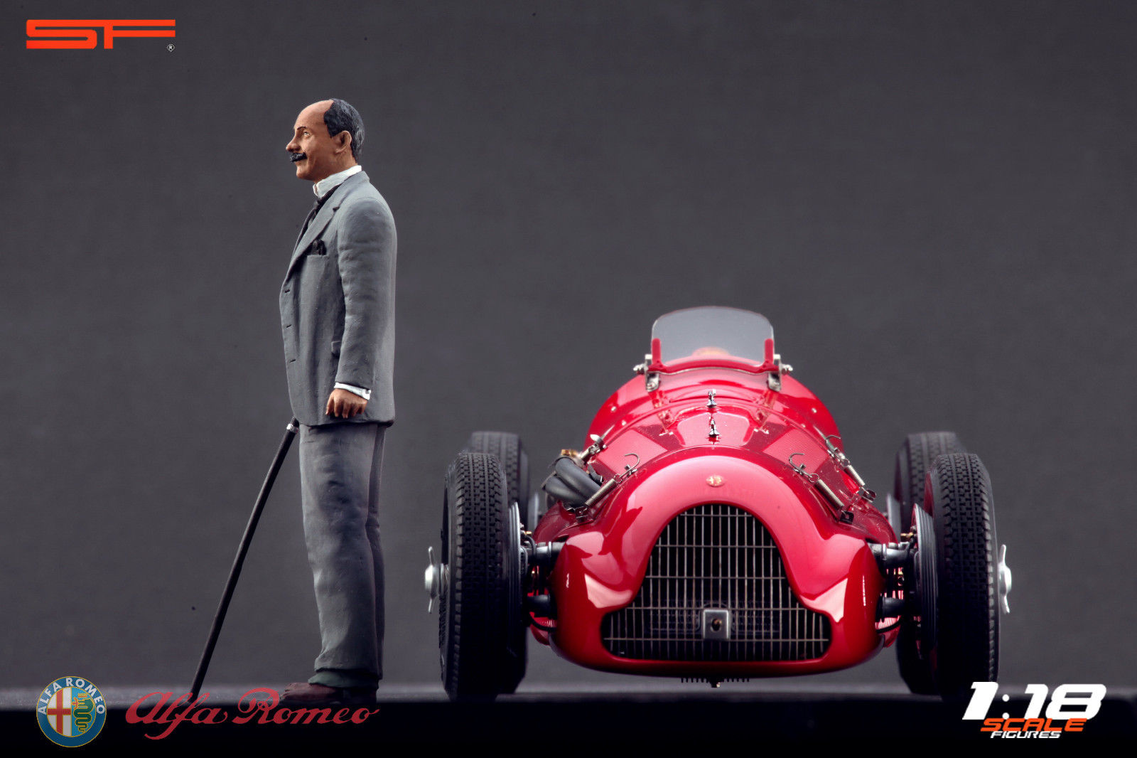 1/18 Nicola Romeo von SF Scale Figures - Handarbeit - SF118110
