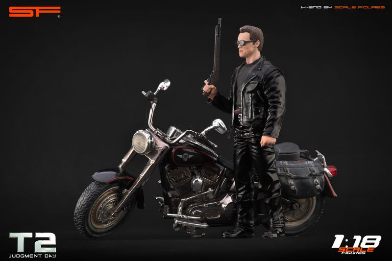 1/18 TERMINATOR 2 Arnold Schwarzenegger von SF Scale Figures - Handarbeit -