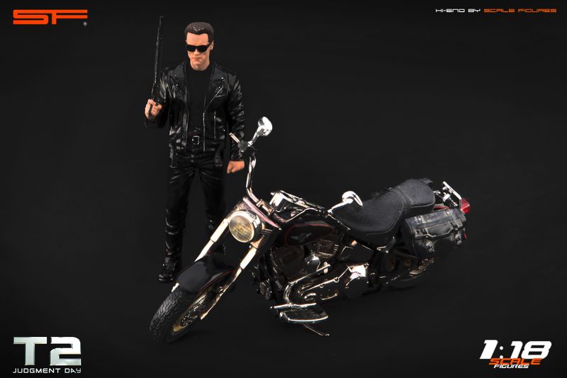 1/18 TERMINATOR 2 Arnold Schwarzenegger von SF Scale Figures - Handarbeit -