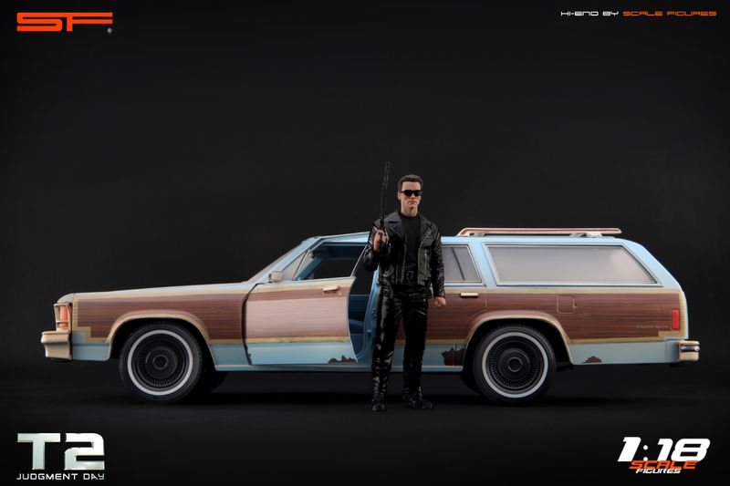1/18 TERMINATOR 2 Arnold Schwarzenegger von SF Scale Figures - Handarbeit -