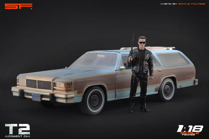 1/18 TERMINATOR 2 Arnold Schwarzenegger von SF Scale Figures - Handarbeit -