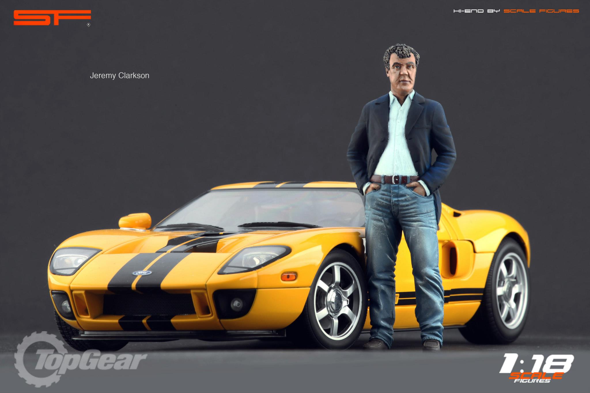 1/18 TOP GEAR Team von SF Scale Figures - Handarbeit -