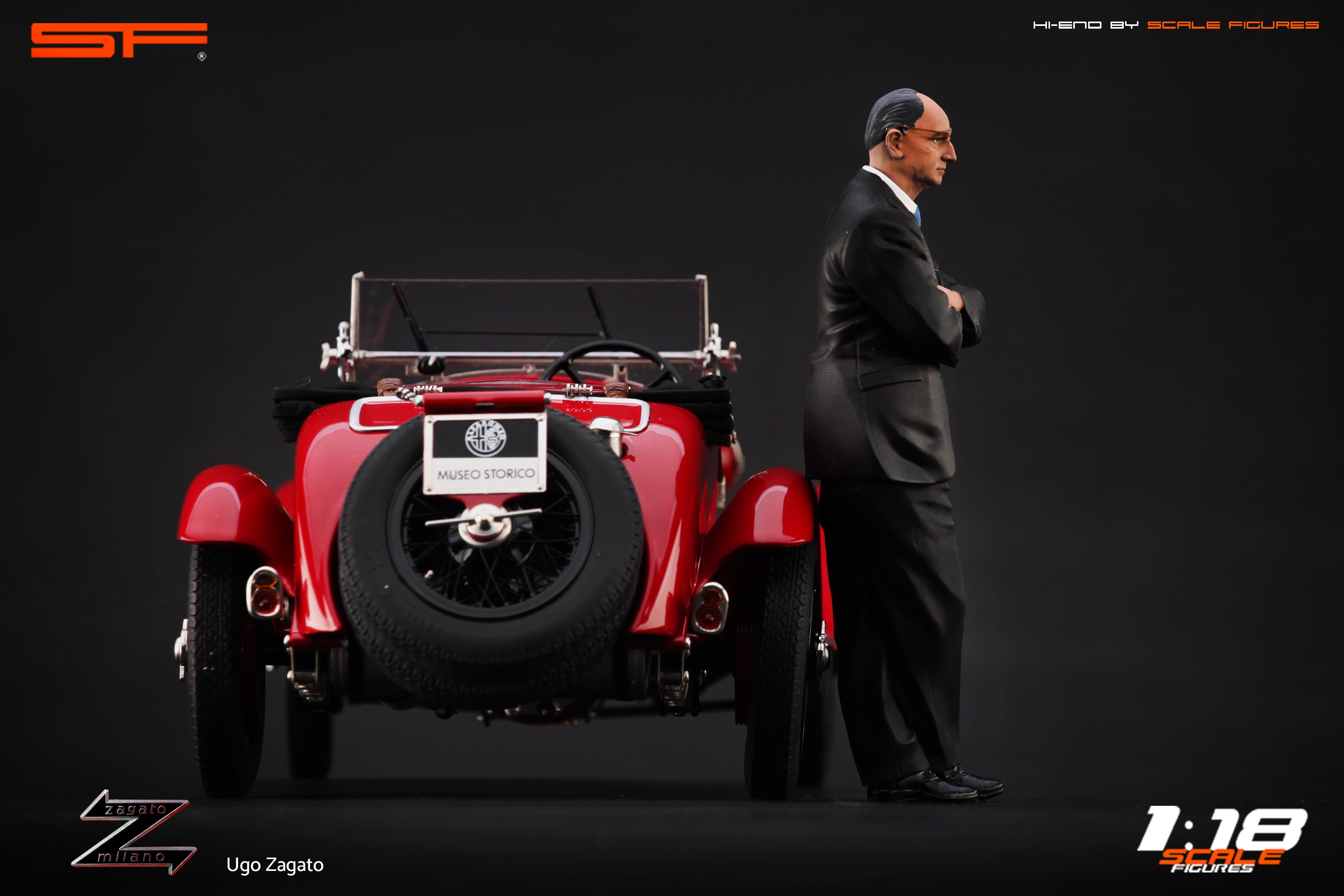 1/18 ZAGATO von SF Scale Figures - Handarbeit -