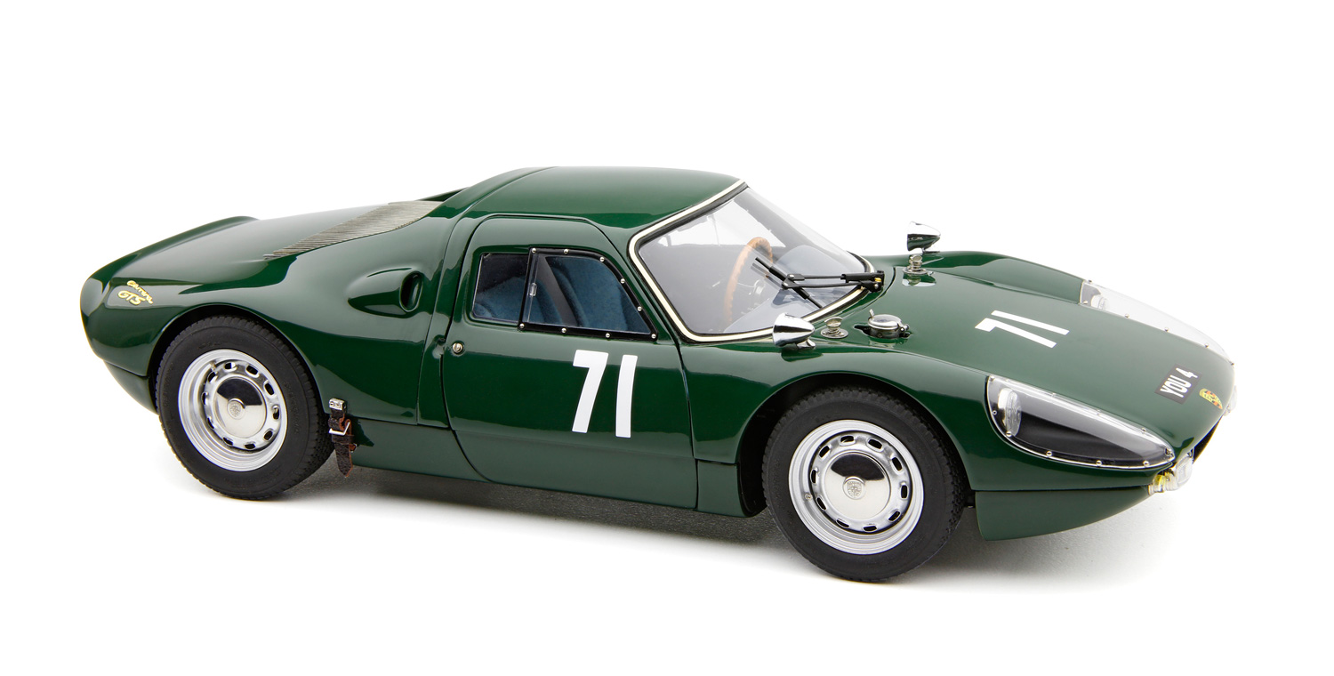 1/18 CMC Porsche 904 Carrera GTS #71 Goodwood Revival TT Rennen 2018 M-235