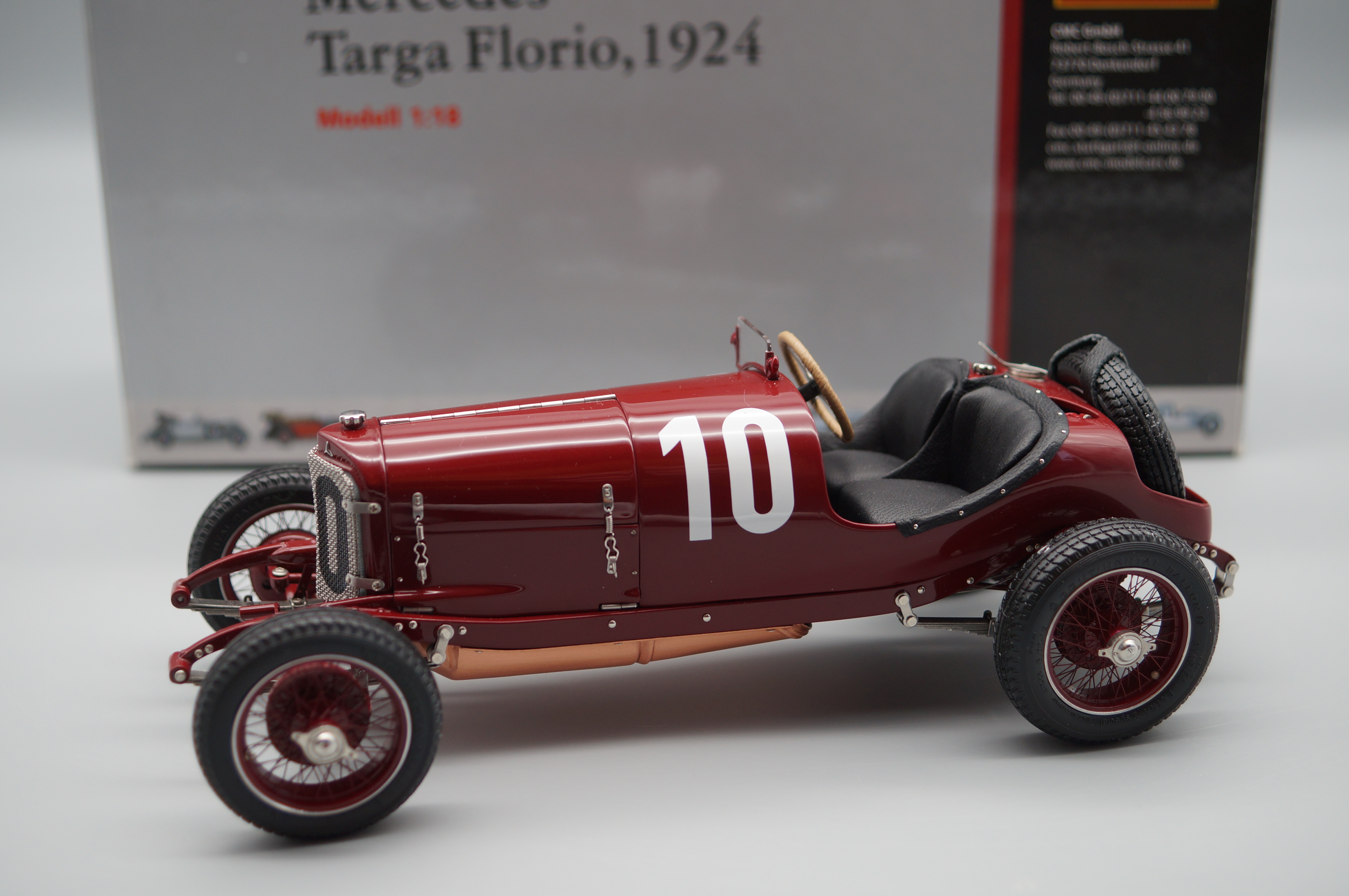 1/18 Mercedes Targa Florio 1924 Christian Werner / Karl Sailer CMC M-048 -pre-owned- AA497