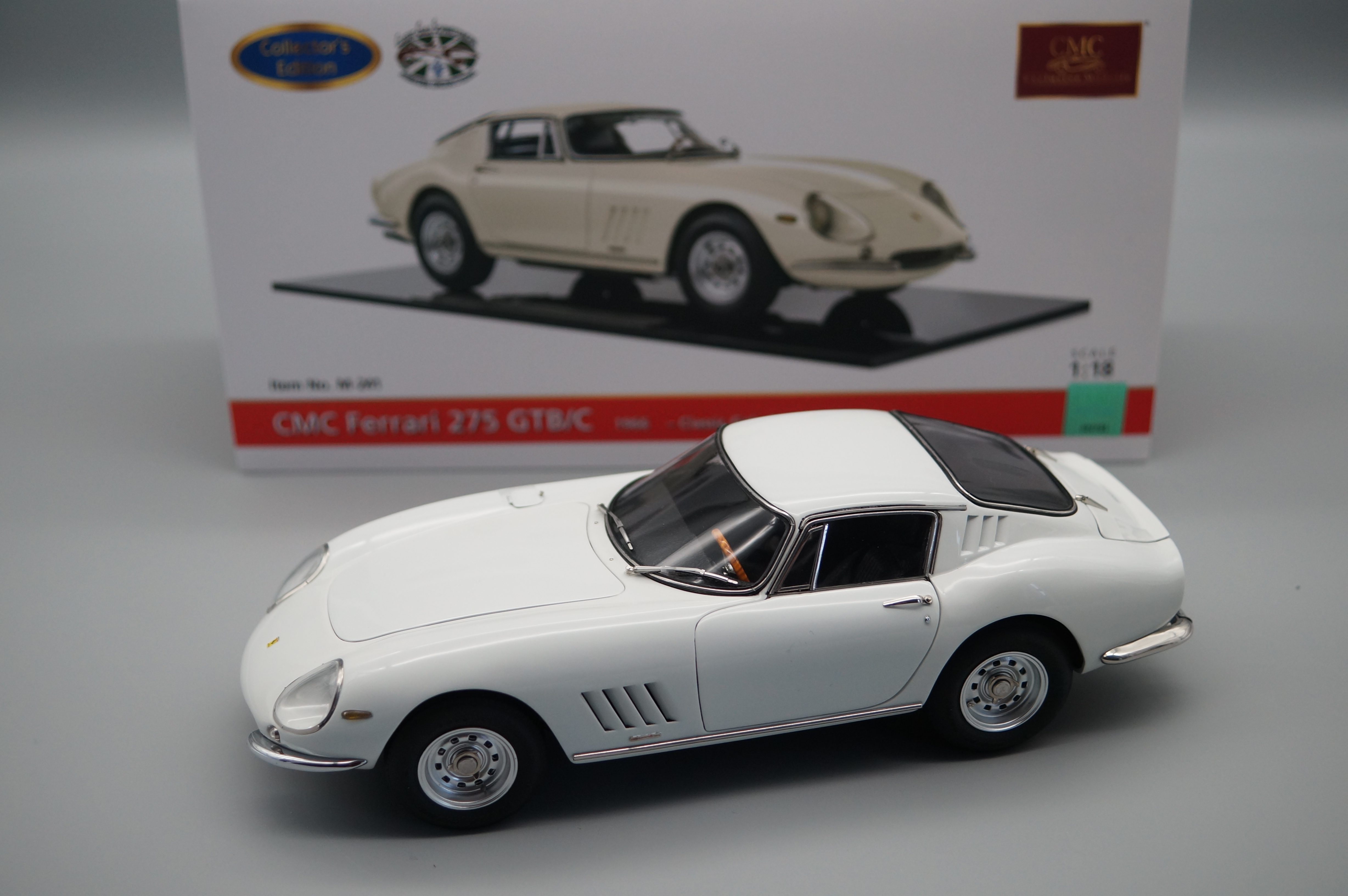 1/18 CMC M-241 Ferrari 275 GTB/C 1966 CLASSIC GALA SCHWETZINGEN -pre-owned-