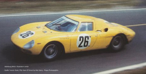 CMC M-264 1/18 Ferrari 250 LM #26 RHD 2.Platz 24H Le Mans1965 Dumay/Gosselin