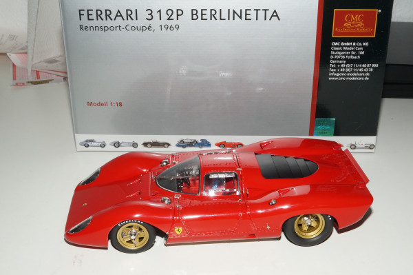 Ferrari 312P Berlinetta CMC M-096 aus Vorbesitz