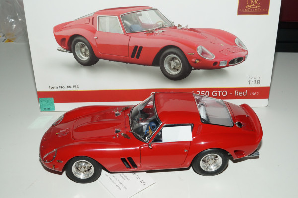 CMC Ferrari 250 GTO 1962 ROT CMC M-154 -PRE OWNED-