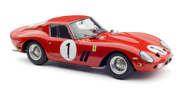 1/18 CMC Ferrari 250 GTO, LHD P. &amp; R. Rodriguez, Winner, 1962 1000km Paris #1 LE 2200