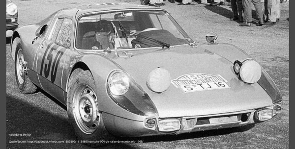 CMC M-231 1/18 Porsche 904 #150 Rallye Monte Carlo 1965 Böhringer/Wütherich