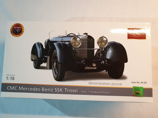 Mercedes-Benz SSK “Black Prince” 1934 CMC M-225 - PRE OWNED-