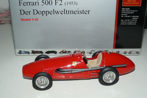 Ferrari 500 F2 1953 Der Doppelweltmeister CMC M-056 aus Vorbesitz