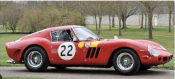 1/18 Ferrari 250 GTO, LHD “Beurlys” / “Ellde” Le Mans 1962 #22 Chassis 3757GT, LE 2200