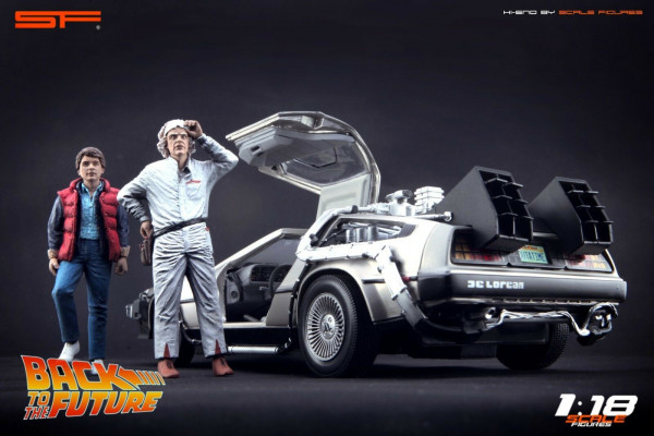 1/18 MESSEMODELL BACK to the FUTURE von SF Scale Figures - Handarbeit -