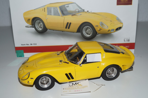 CMC Ferrari 250 GTO 1962 GELB CMC M-153