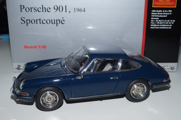 Porsche 901 Coupe Bali Blau DEALER EDITION CMC M-067