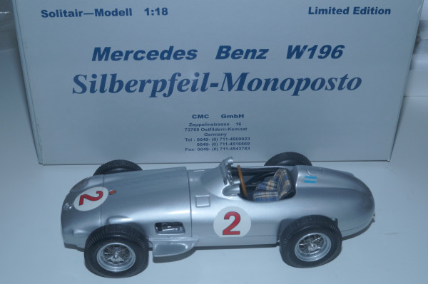Mercedes-Benz W196 #2 Juan Manuel Fangio CMC M-019 LE 1.000 Stück