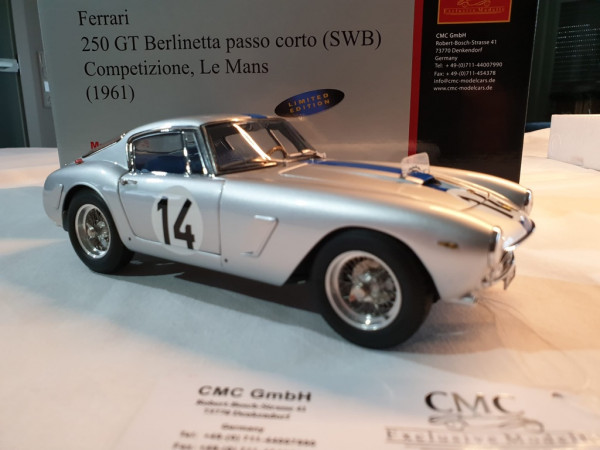 Ferrari 250 GT SWB Competizione #14 24H Le Mans 1961 CMC M-079