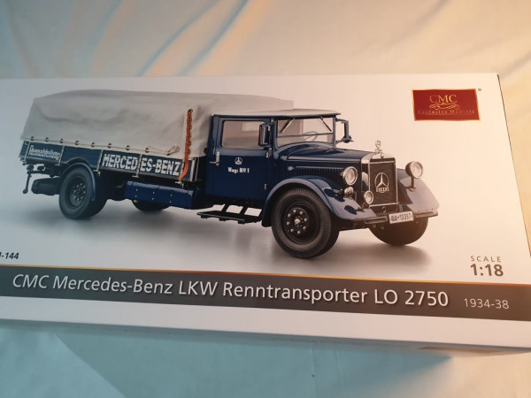 Mercedes-Benz LKW Renntransporter LO 2750 Wagen #1 CMC M-144 pre owned