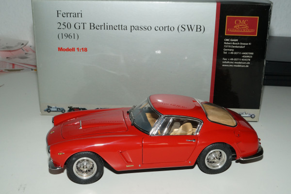 Ferrari 250 GT Berlinetta passo corto ROT CMC M-046 aus Vorbesitz